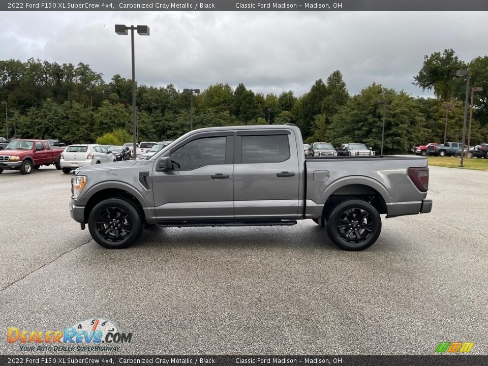 Carbonized Gray Metallic 2022 Ford F150 XL SuperCrew 4x4 Photo #8