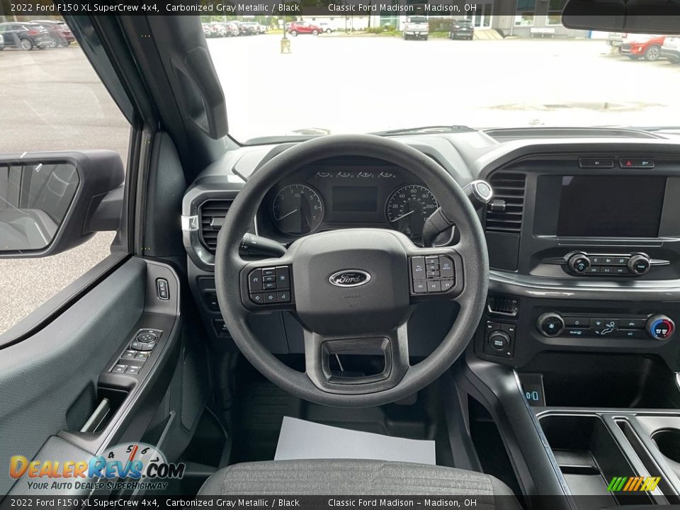 2022 Ford F150 XL SuperCrew 4x4 Steering Wheel Photo #11