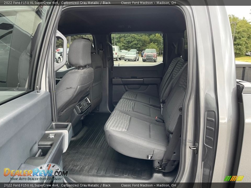 Rear Seat of 2022 Ford F150 XL SuperCrew 4x4 Photo #13