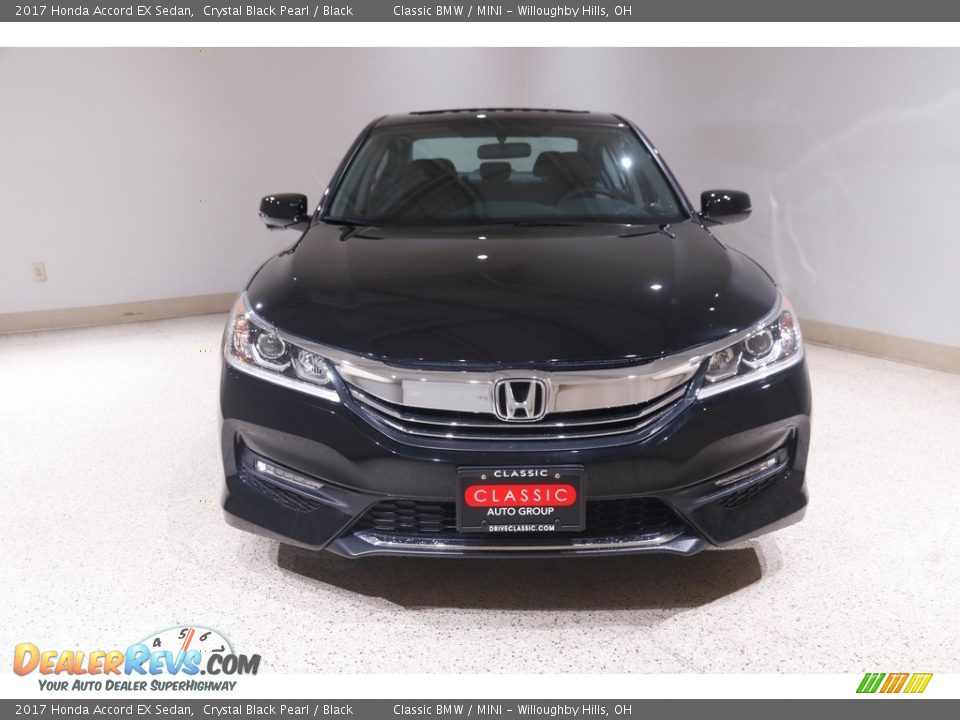 2017 Honda Accord EX Sedan Crystal Black Pearl / Black Photo #2