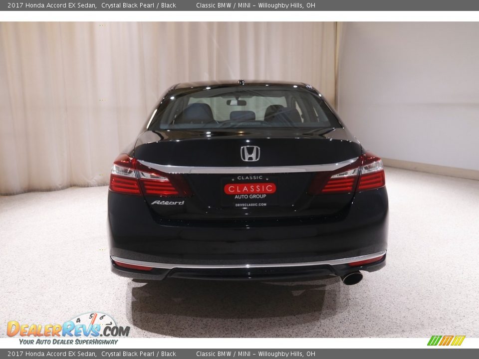 2017 Honda Accord EX Sedan Crystal Black Pearl / Black Photo #20
