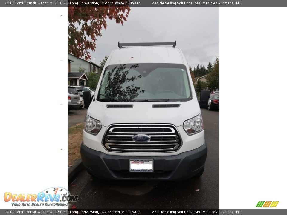 2017 Ford Transit Wagon XL 350 HR Long Conversion Oxford White / Pewter Photo #9