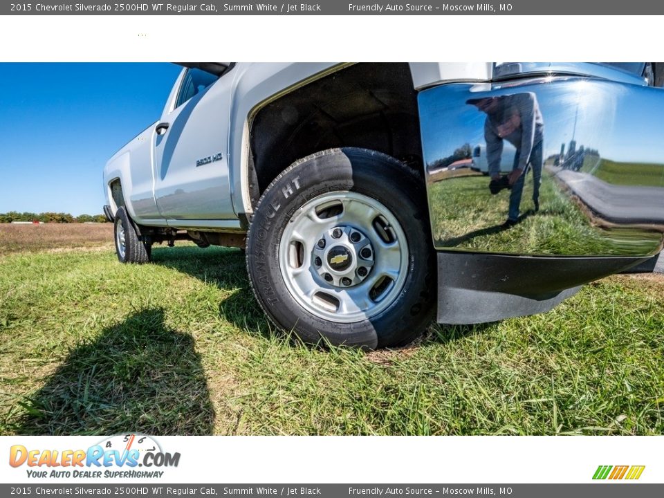 2015 Chevrolet Silverado 2500HD WT Regular Cab Summit White / Jet Black Photo #2