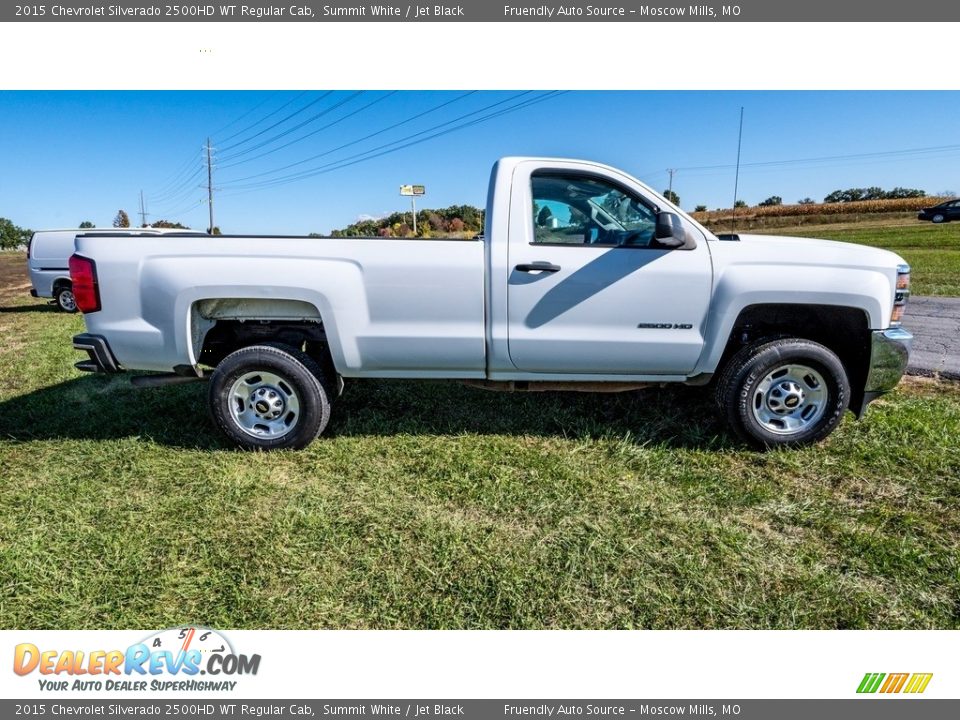 2015 Chevrolet Silverado 2500HD WT Regular Cab Summit White / Jet Black Photo #3