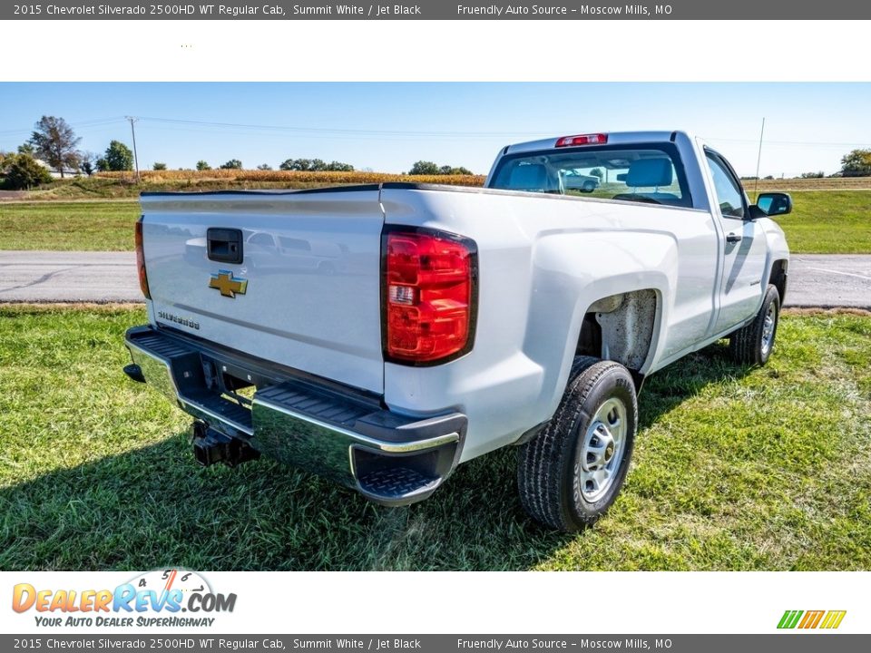 2015 Chevrolet Silverado 2500HD WT Regular Cab Summit White / Jet Black Photo #4