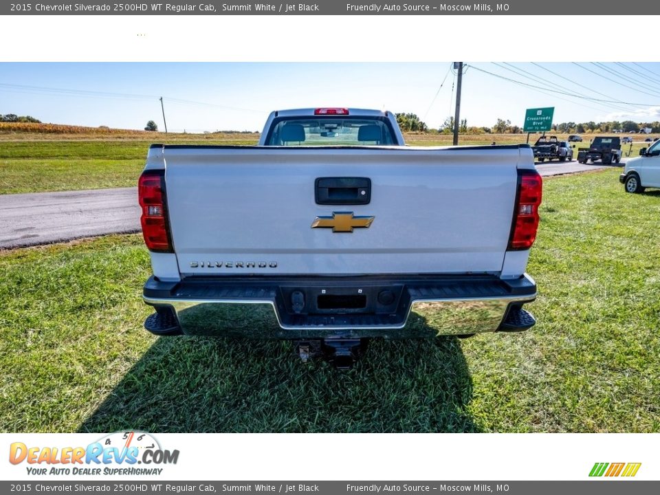 2015 Chevrolet Silverado 2500HD WT Regular Cab Summit White / Jet Black Photo #5