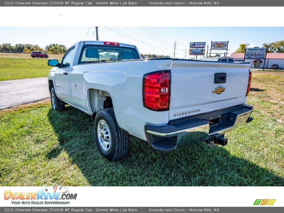 2015 Chevrolet Silverado 2500HD WT Regular Cab Summit White / Jet Black Photo #6