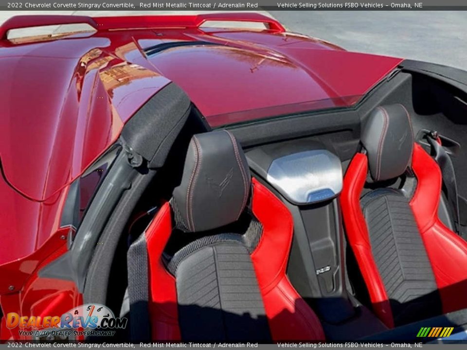 Front Seat of 2022 Chevrolet Corvette Stingray Convertible Photo #6