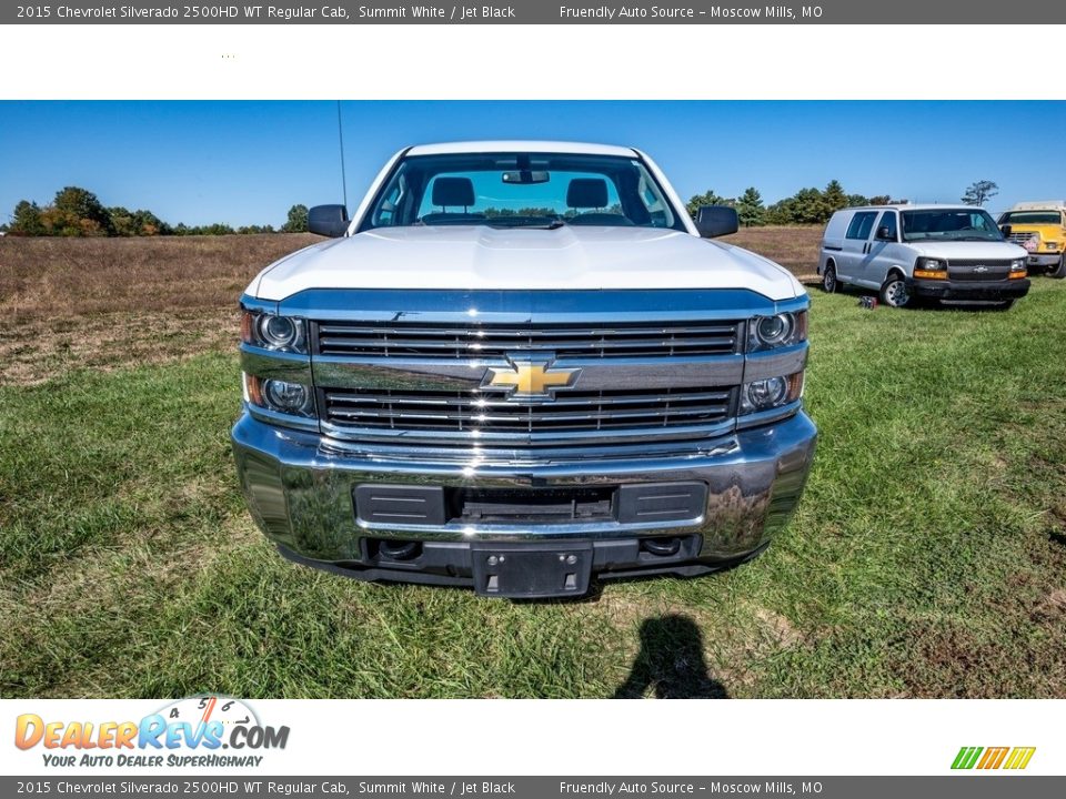 2015 Chevrolet Silverado 2500HD WT Regular Cab Summit White / Jet Black Photo #9