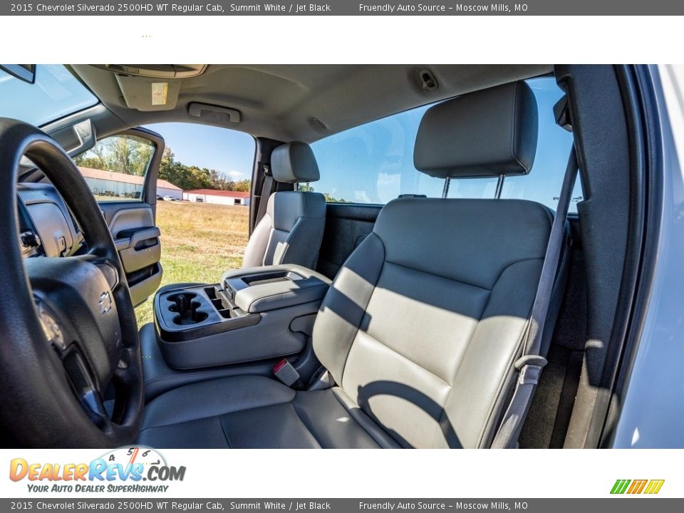 2015 Chevrolet Silverado 2500HD WT Regular Cab Summit White / Jet Black Photo #17