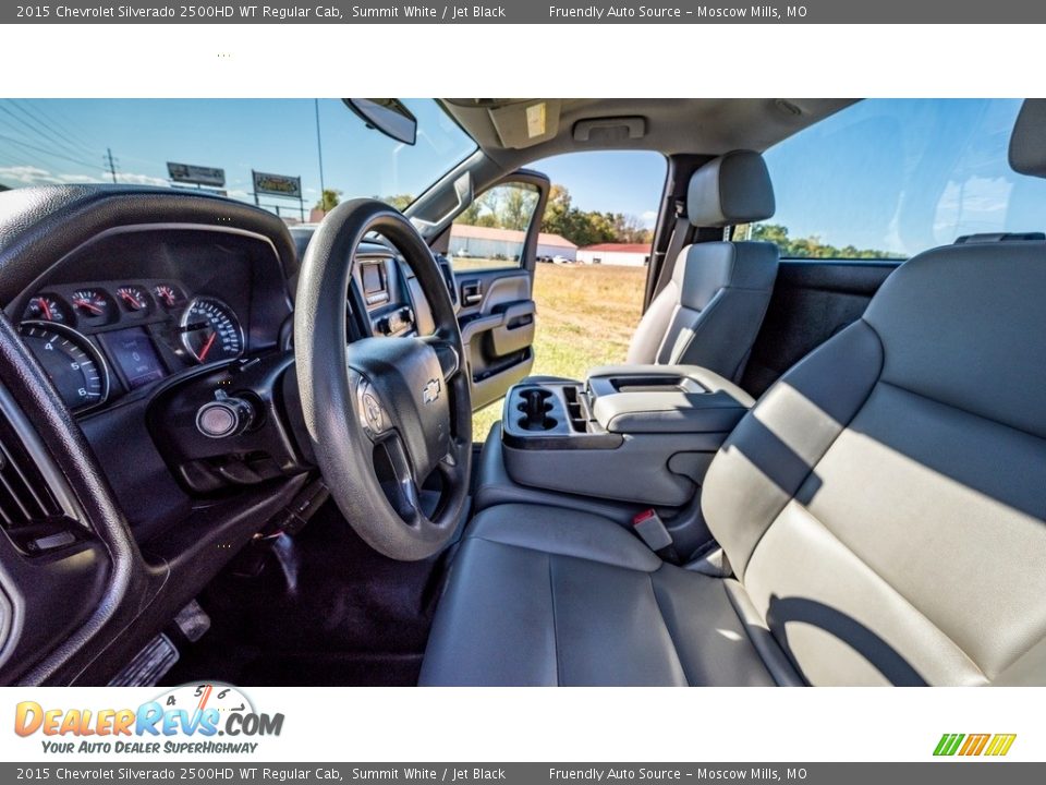 2015 Chevrolet Silverado 2500HD WT Regular Cab Summit White / Jet Black Photo #18