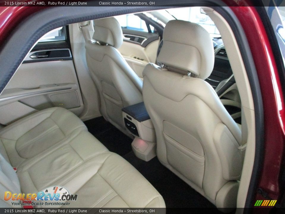 Rear Seat of 2015 Lincoln MKZ AWD Photo #20