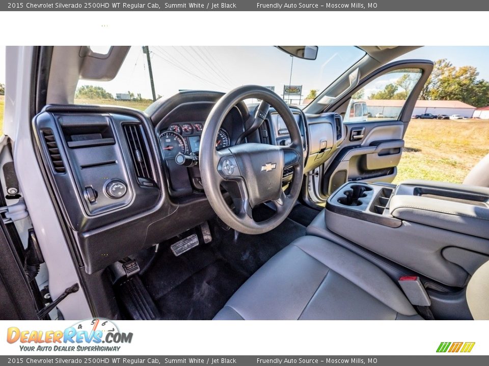 2015 Chevrolet Silverado 2500HD WT Regular Cab Summit White / Jet Black Photo #19