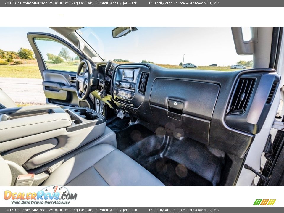 2015 Chevrolet Silverado 2500HD WT Regular Cab Summit White / Jet Black Photo #21