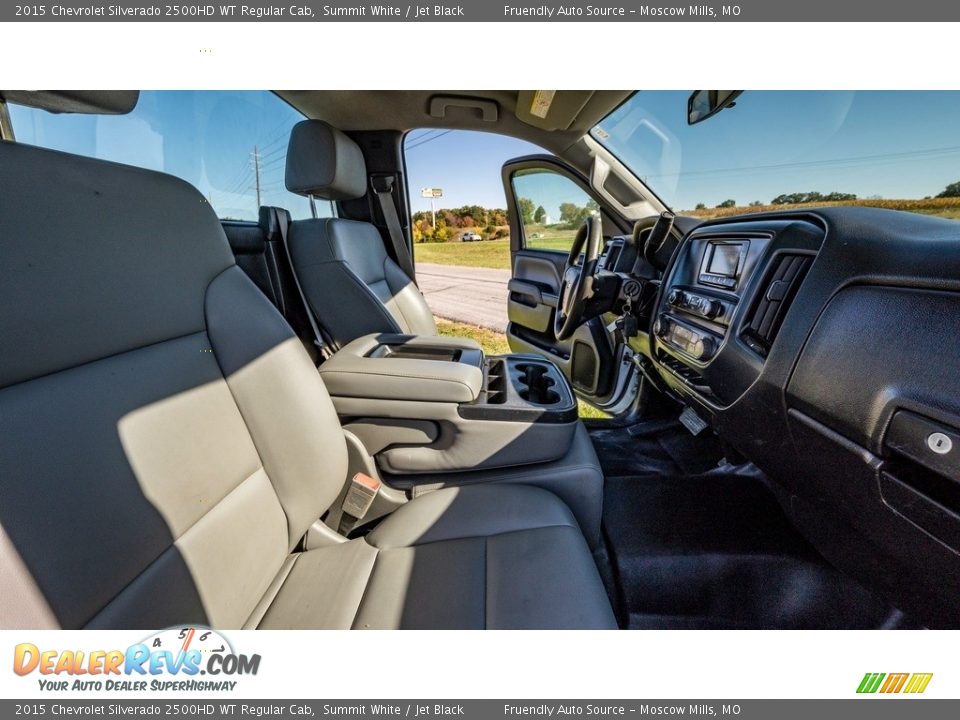 2015 Chevrolet Silverado 2500HD WT Regular Cab Summit White / Jet Black Photo #22