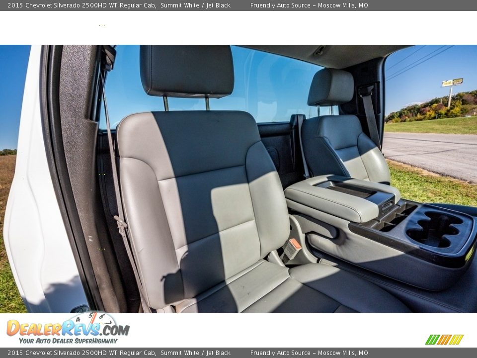 2015 Chevrolet Silverado 2500HD WT Regular Cab Summit White / Jet Black Photo #23