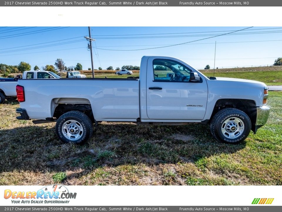 2017 Chevrolet Silverado 2500HD Work Truck Regular Cab Summit White / Dark Ash/Jet Black Photo #2