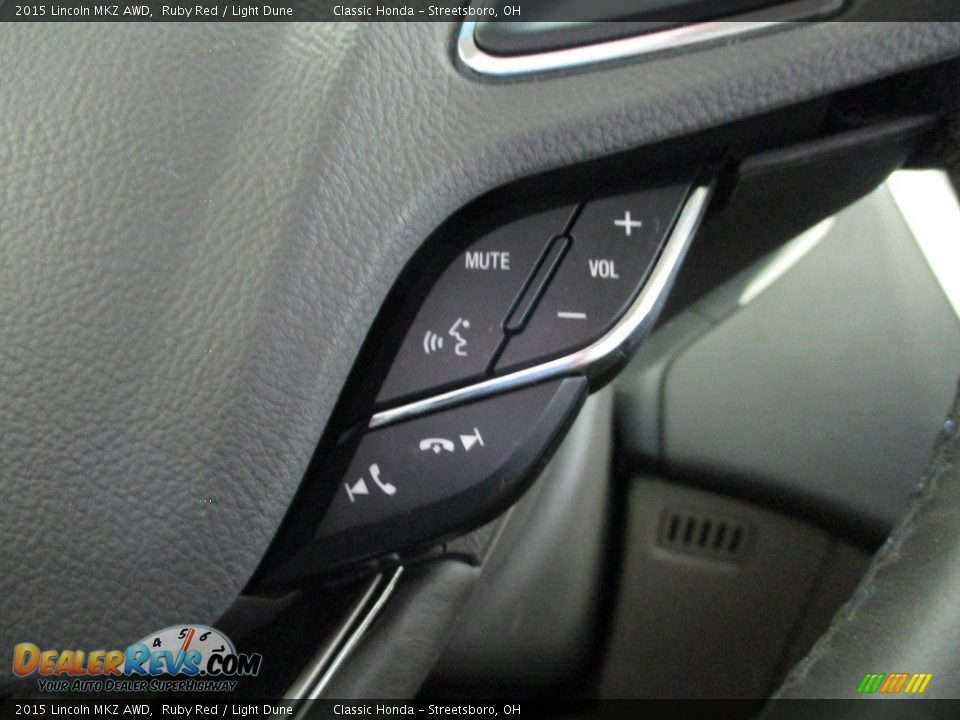 2015 Lincoln MKZ AWD Steering Wheel Photo #32