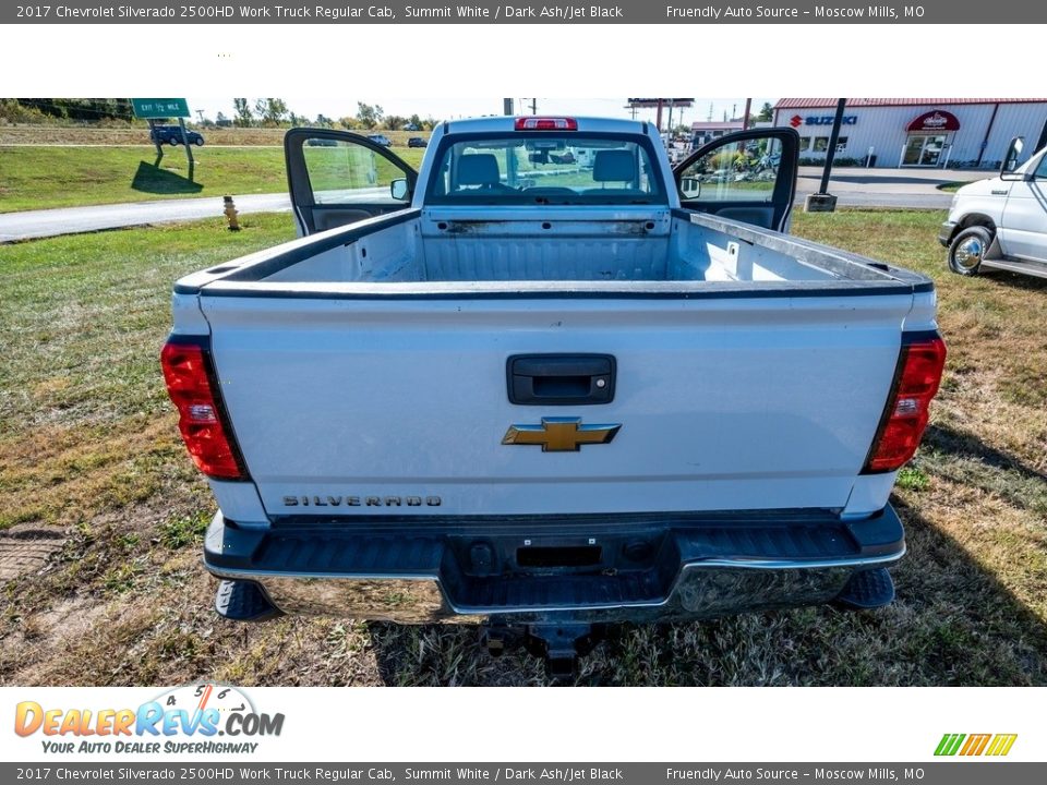 2017 Chevrolet Silverado 2500HD Work Truck Regular Cab Summit White / Dark Ash/Jet Black Photo #8