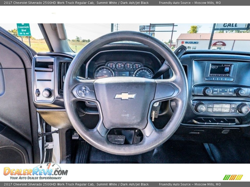 2017 Chevrolet Silverado 2500HD Work Truck Regular Cab Steering Wheel Photo #11