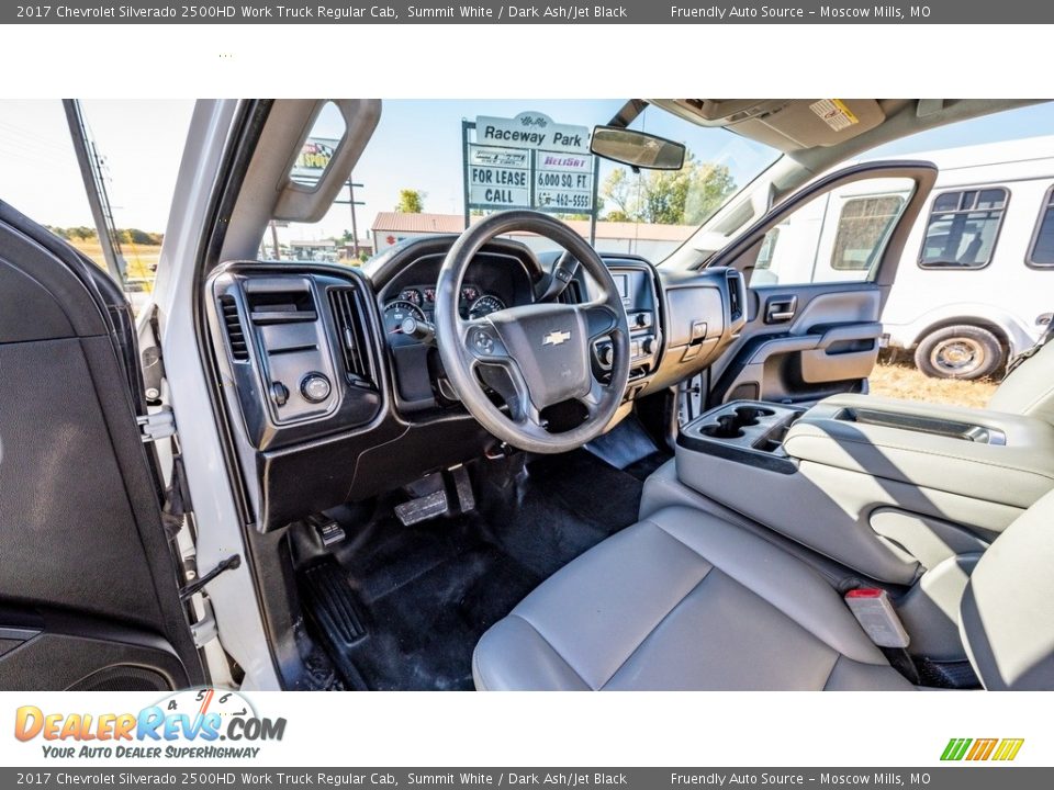 2017 Chevrolet Silverado 2500HD Work Truck Regular Cab Summit White / Dark Ash/Jet Black Photo #14