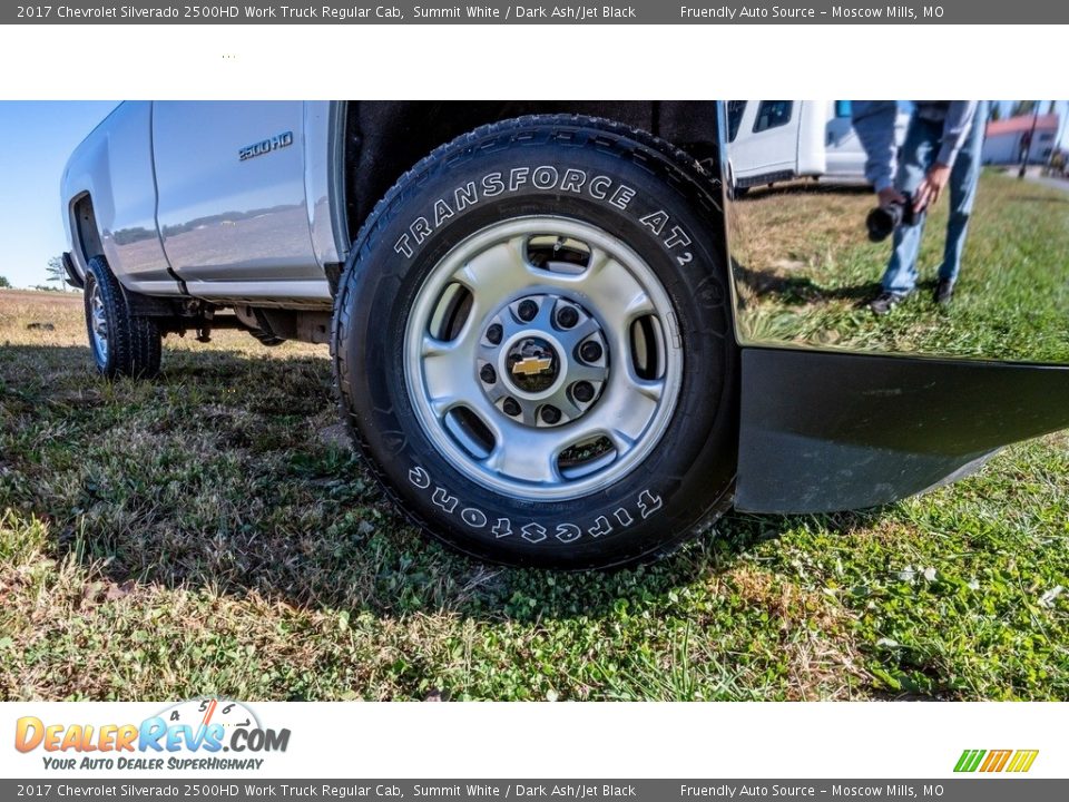 2017 Chevrolet Silverado 2500HD Work Truck Regular Cab Summit White / Dark Ash/Jet Black Photo #16