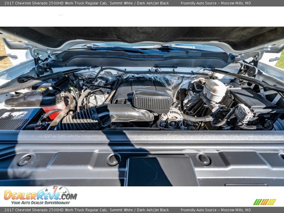 2017 Chevrolet Silverado 2500HD Work Truck Regular Cab Summit White / Dark Ash/Jet Black Photo #24