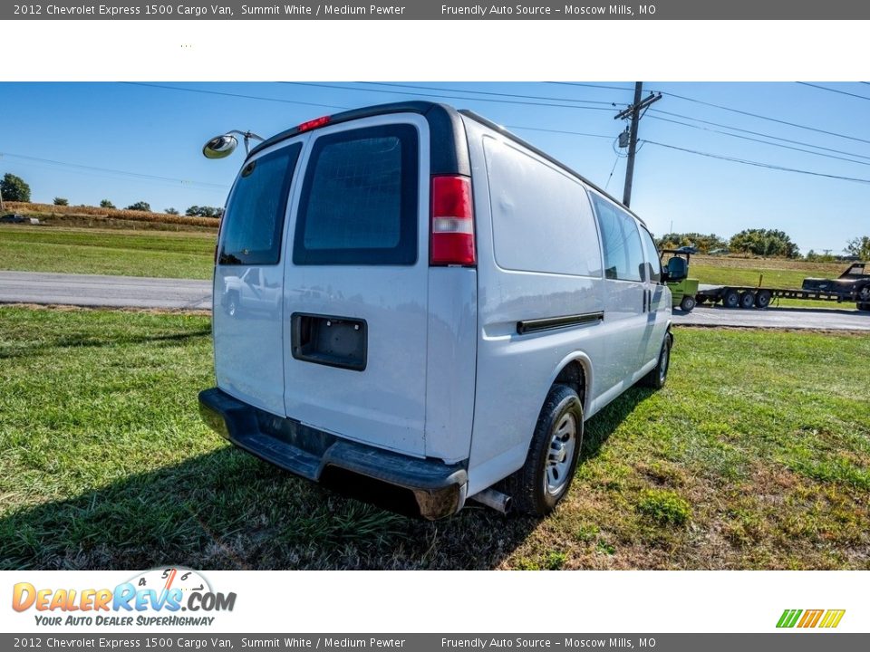 2012 Chevrolet Express 1500 Cargo Van Summit White / Medium Pewter Photo #5