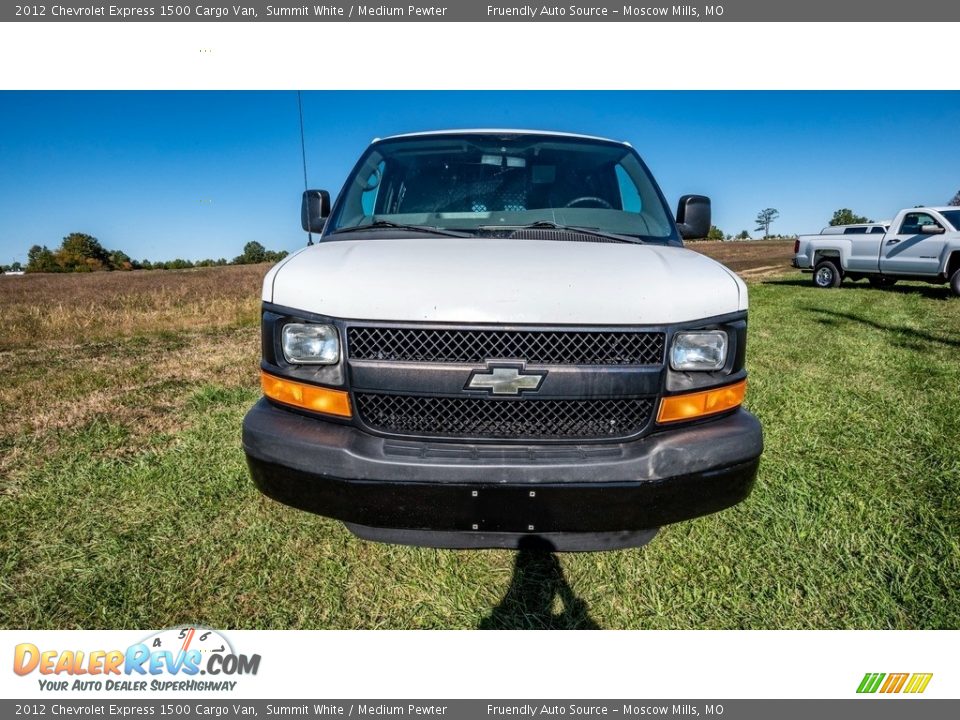 2012 Chevrolet Express 1500 Cargo Van Summit White / Medium Pewter Photo #10