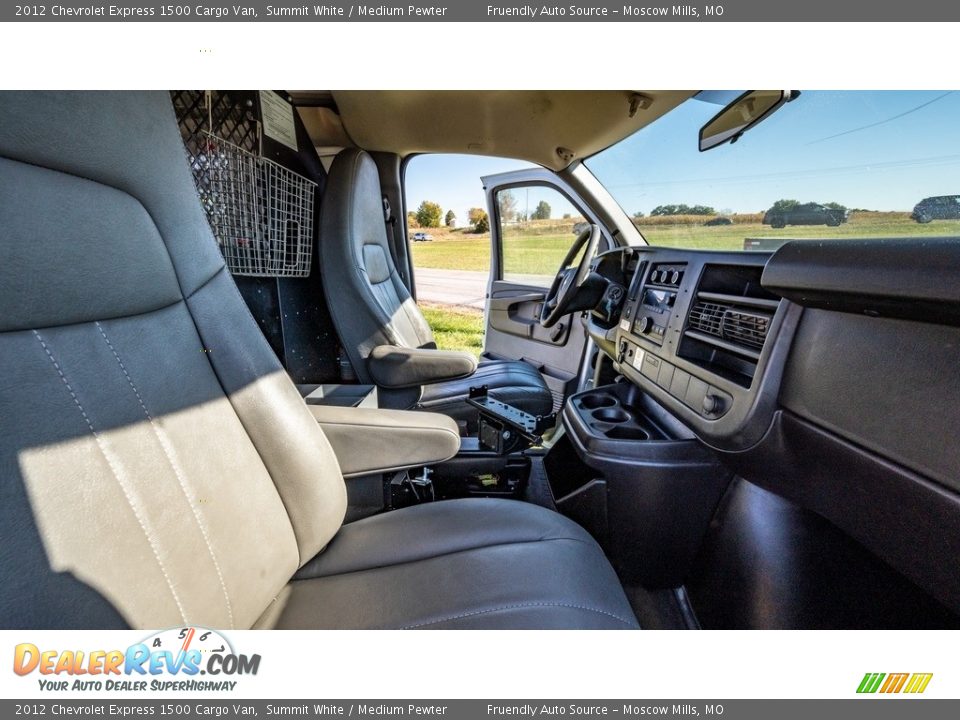 2012 Chevrolet Express 1500 Cargo Van Summit White / Medium Pewter Photo #16