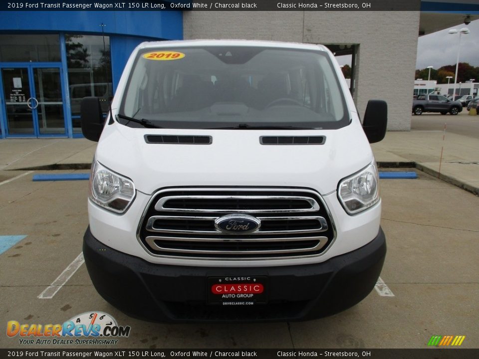 2019 Ford Transit Passenger Wagon XLT 150 LR Long Oxford White / Charcoal black Photo #2