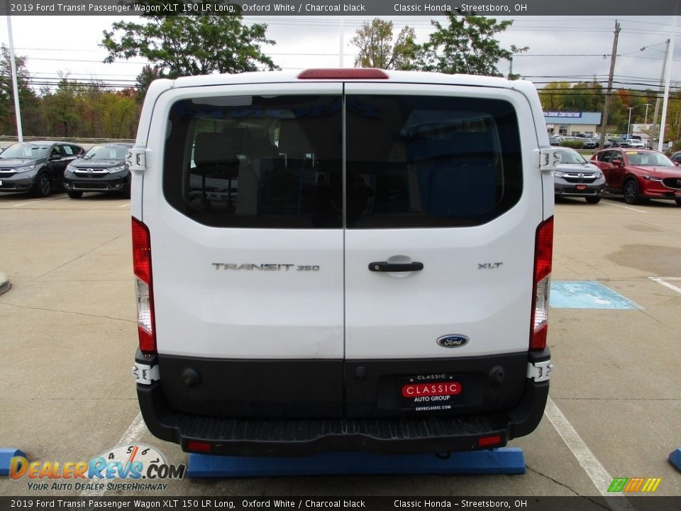 2019 Ford Transit Passenger Wagon XLT 150 LR Long Oxford White / Charcoal black Photo #8
