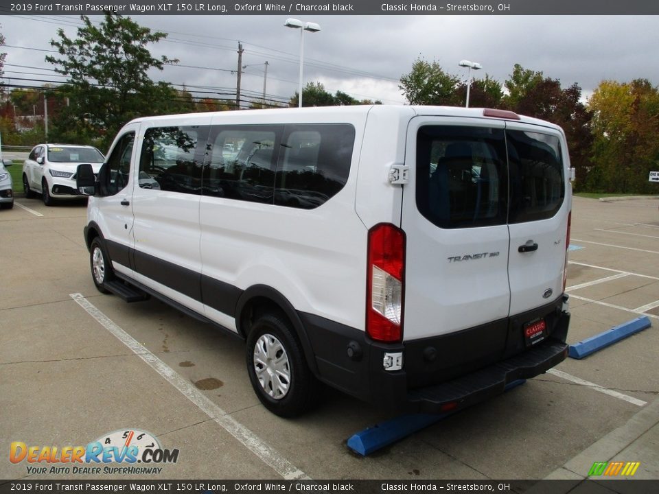 2019 Ford Transit Passenger Wagon XLT 150 LR Long Oxford White / Charcoal black Photo #9