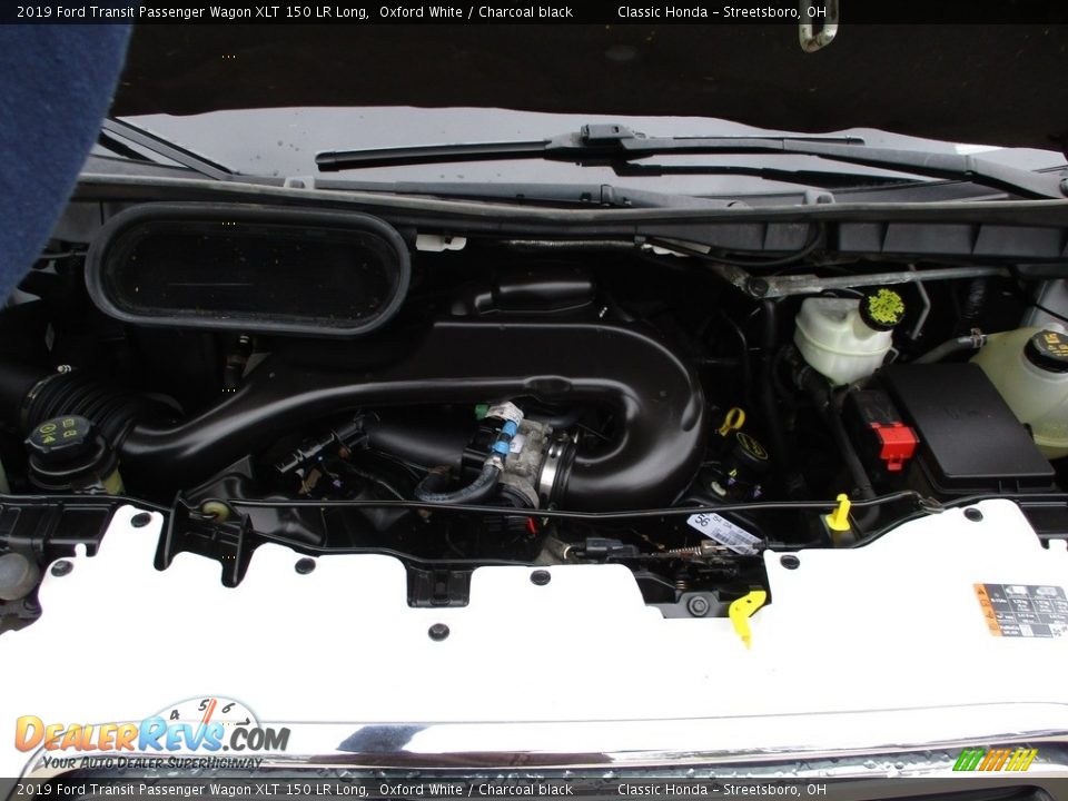 2019 Ford Transit Passenger Wagon XLT 150 LR Long Oxford White / Charcoal black Photo #13
