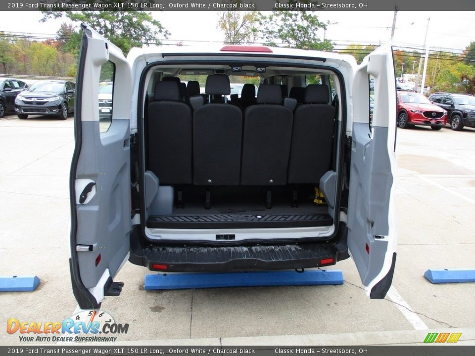 2019 Ford Transit Passenger Wagon XLT 150 LR Long Oxford White / Charcoal black Photo #14