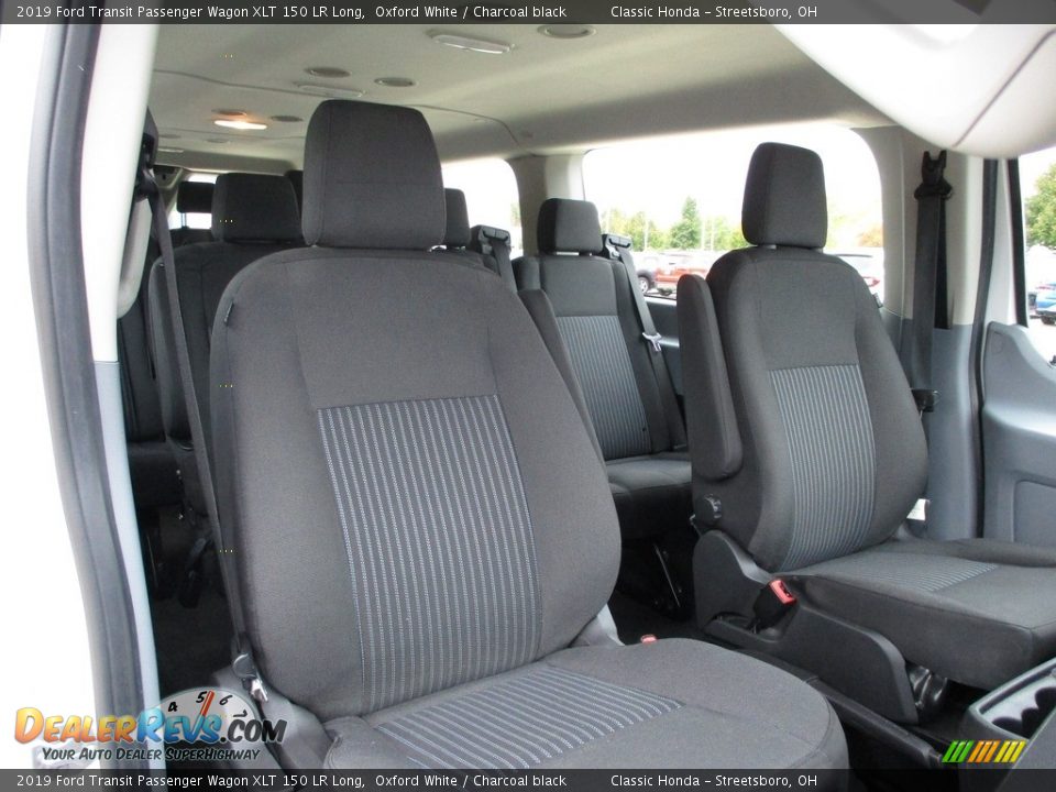 Front Seat of 2019 Ford Transit Passenger Wagon XLT 150 LR Long Photo #17