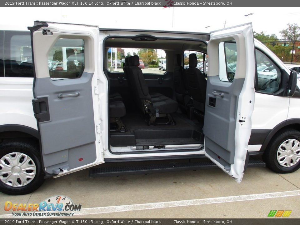 2019 Ford Transit Passenger Wagon XLT 150 LR Long Oxford White / Charcoal black Photo #19
