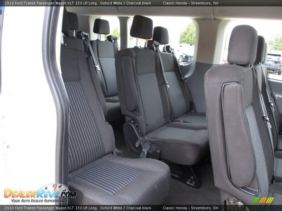 Rear Seat of 2019 Ford Transit Passenger Wagon XLT 150 LR Long Photo #21