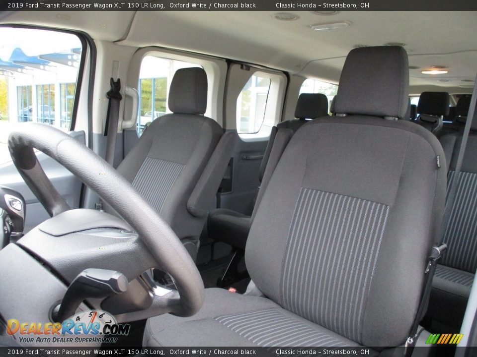 2019 Ford Transit Passenger Wagon XLT 150 LR Long Oxford White / Charcoal black Photo #25