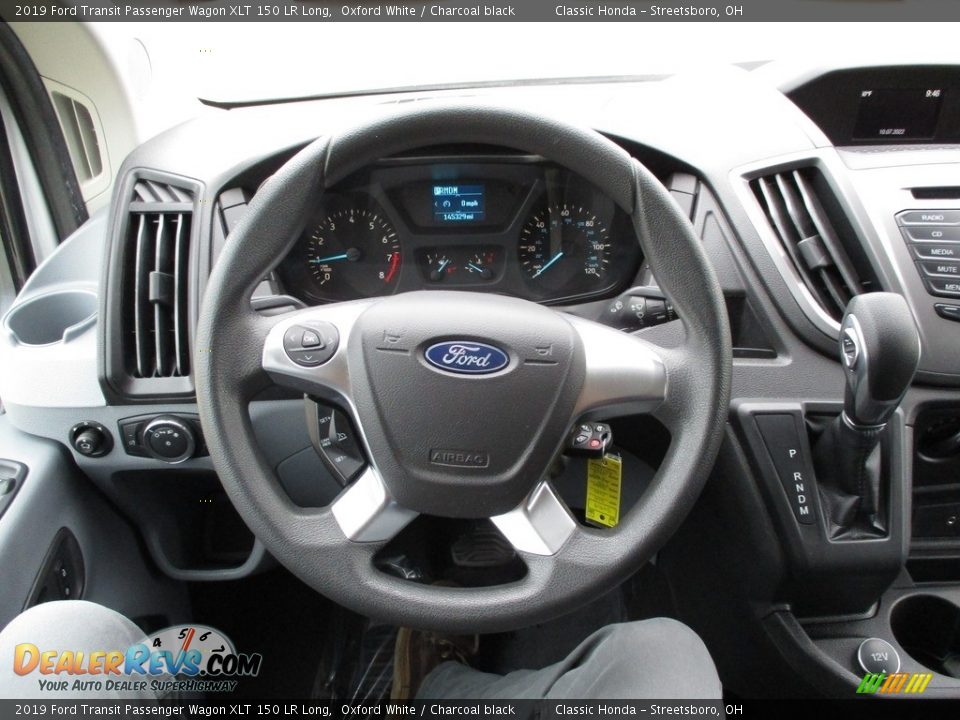 2019 Ford Transit Passenger Wagon XLT 150 LR Long Steering Wheel Photo #28