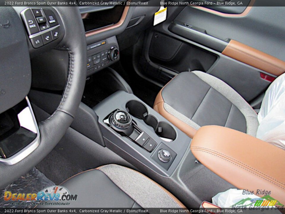 2022 Ford Bronco Sport Outer Banks 4x4 Carbonized Gray Metallic / Ebony/Roast Photo #22