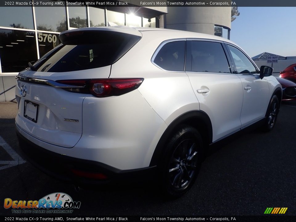 2022 Mazda CX-9 Touring AWD Snowflake White Pearl Mica / Black Photo #2