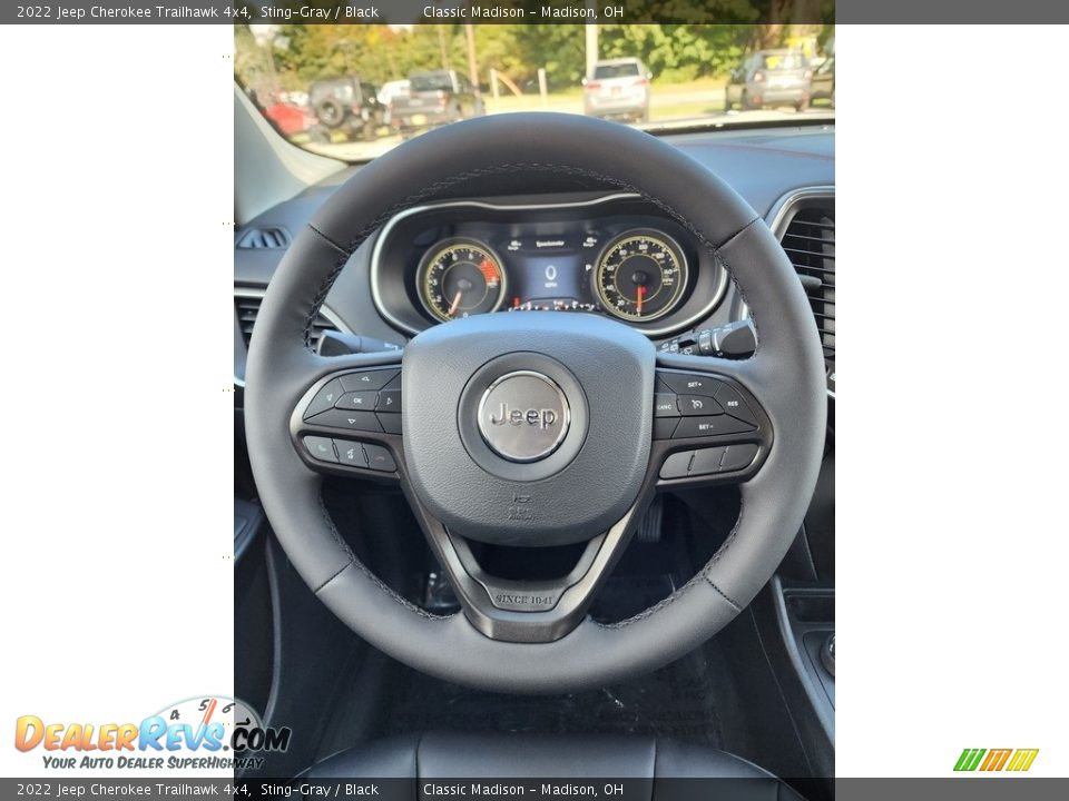 2022 Jeep Cherokee Trailhawk 4x4 Sting-Gray / Black Photo #5