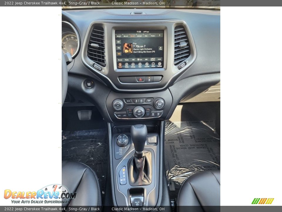 2022 Jeep Cherokee Trailhawk 4x4 Sting-Gray / Black Photo #6