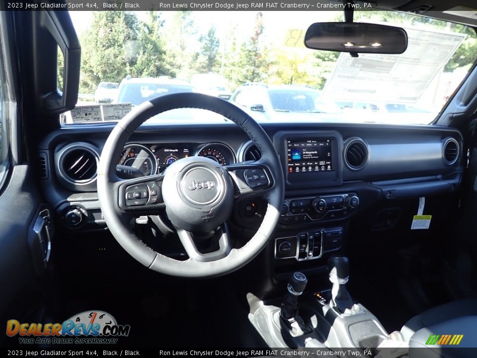 Dashboard of 2023 Jeep Gladiator Sport 4x4 Photo #14