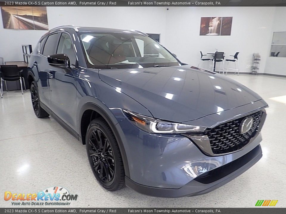 Polymetal Gray 2023 Mazda CX-5 S Carbon Edition AWD Photo #9