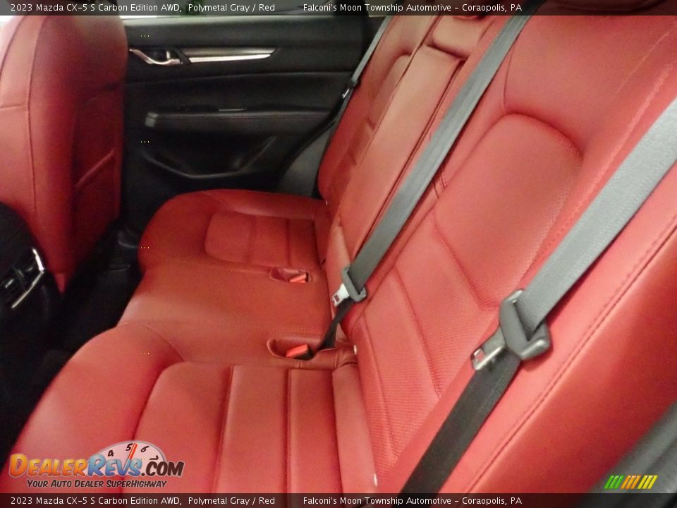 Rear Seat of 2023 Mazda CX-5 S Carbon Edition AWD Photo #12