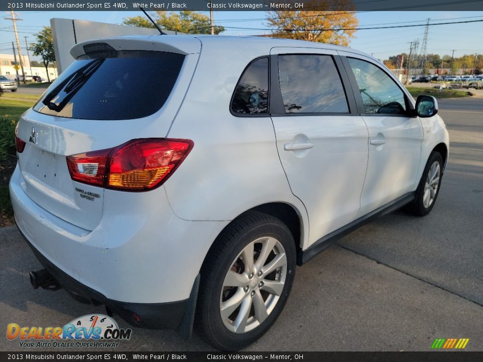 White Pearl 2013 Mitsubishi Outlander Sport ES 4WD Photo #3