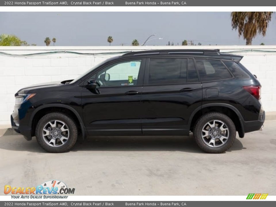 Crystal Black Pearl 2022 Honda Passport TrailSport AWD Photo #4