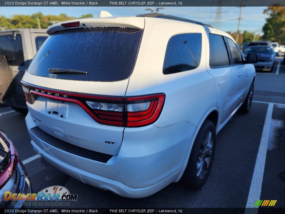 2020 Dodge Durango GT AWD White Knuckle / Black Photo #5